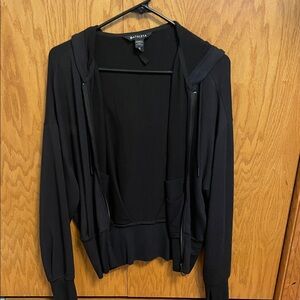 Athleta Classic Black Zip-Up Hoodie